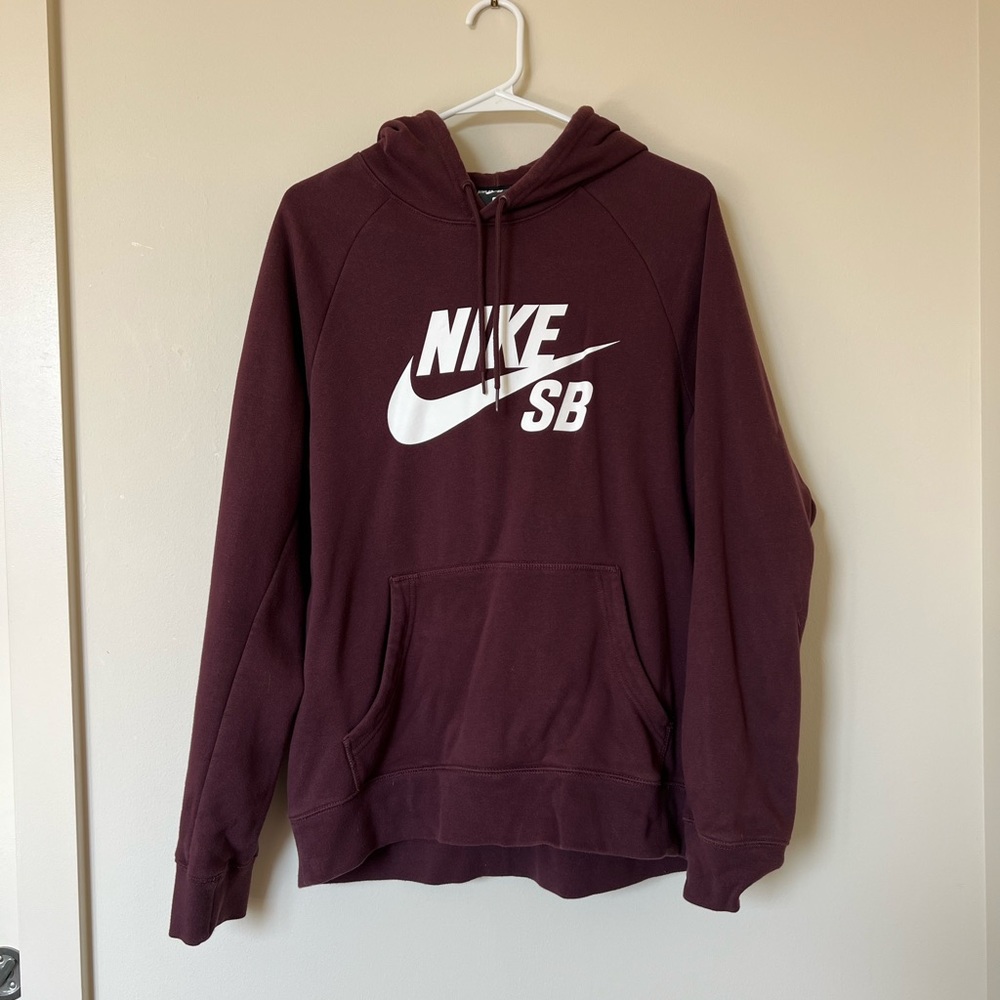 Maroon Nike SB Hoodie